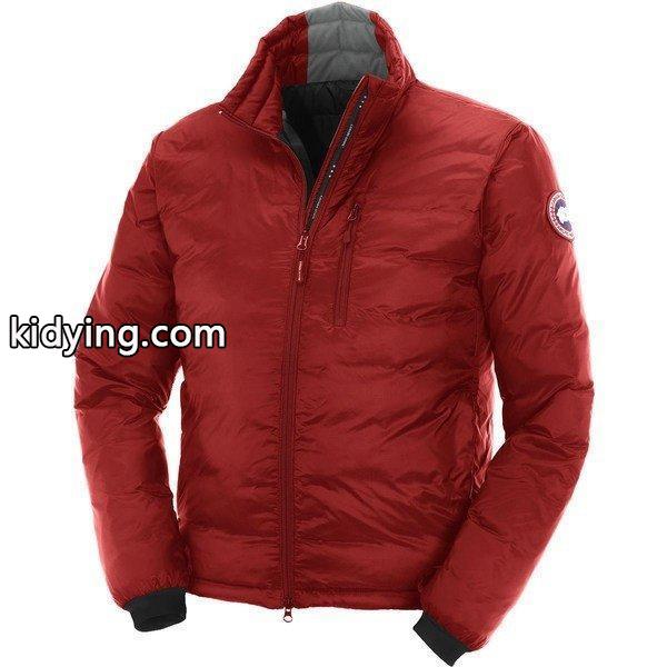 カナダグース ジャケット&ブルゾン メンズ アウター Lodge Down Jacket - Mens Red/Black :03-1tr8xd9lpb-44c0:海外インポートファッション asty - 通販ショッピング-0