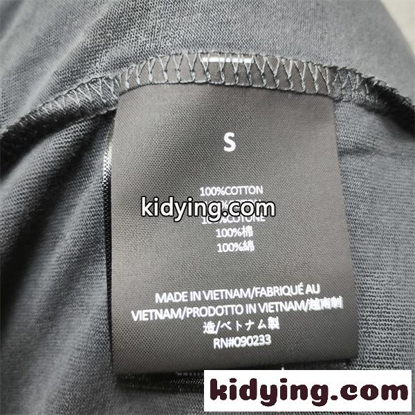 エッセンシャルズ コピー レッドロゴ 半袖Tシャツ ESSENTIALS ブラックモード インパクト デザイン性 人気-6