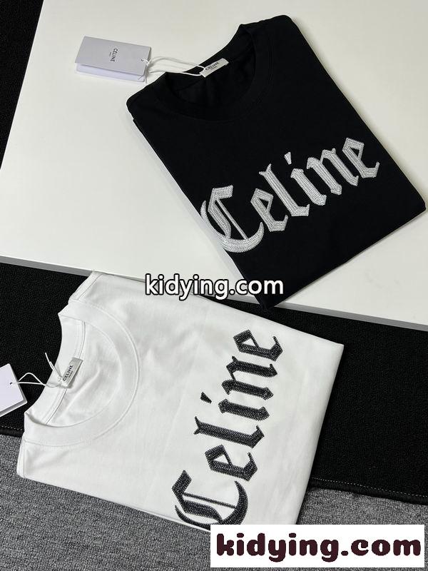 快適 半袖CELINE セリーヌ tシャツスーパーコピー2026トレンドシンプルデザイン個性的-6