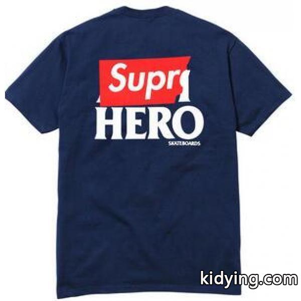 爽やかな雰囲気でシュプリーム　アンタイヒーローポケット愛用できるＴシャツ_半袖Tシャツ_メンズファッション_スーパーコピーブランド激安通販 専門店-0