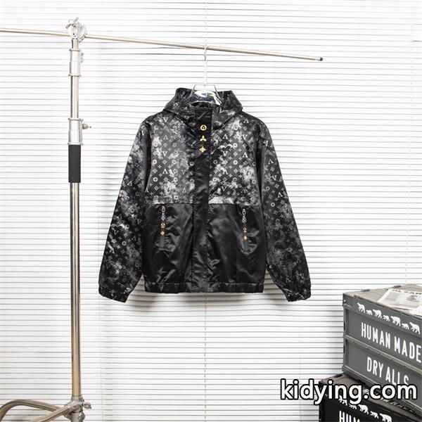 LOUIS VUITTON ルイヴィトン コピー ブラック ジャケット 大人ストリート 防風・軽量 即完売-0