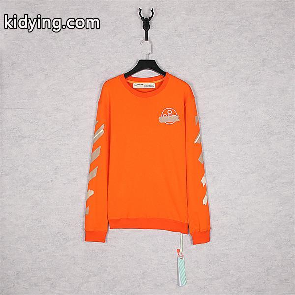 Off-White オフホワイト コピー 存在感抜群 アートプリント オーバーサイズ フーディー モード-8