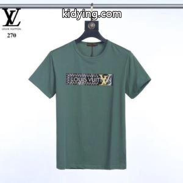 Tシャツ/半袖カジュアルで気分爽快 3色可選 ルイ ヴィトン2019人気お買い得アイテム LOUIS VUITTON_ルイ ヴィトン LOUIS VUITTON_ブランド コピー 激安(日本最大級)-3
