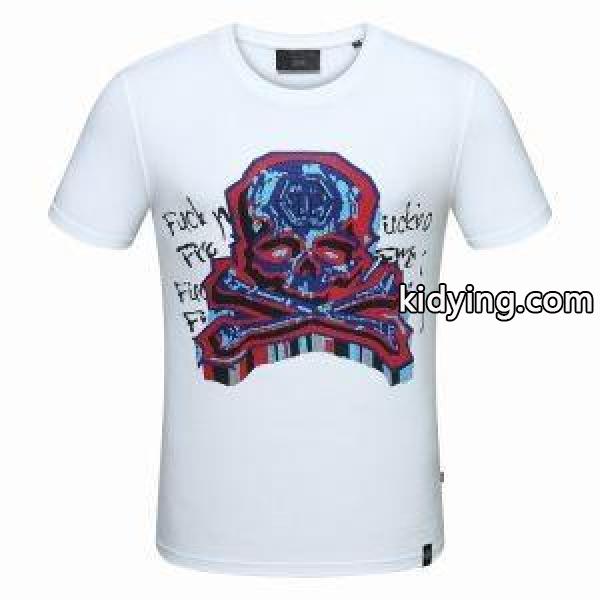 フィリッププレイン PHILIPP PLEIN 2018新年度人気入荷 半袖Tシャツ 2色可選 お得な激安セール価格_フィリッププレイン PHILIPP PLEIN_ブランド コピー 激安(日本最大級)-1