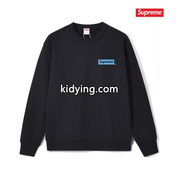 SUPREME シュプリーム コピー 秋冬 ぬくもり系 大人モード ブラック トレンド スウェット-0