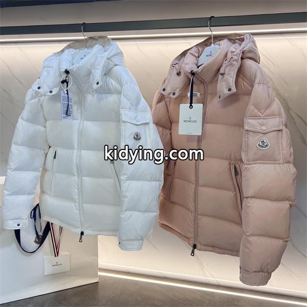 ホワイトピンク 2 色 フード付  MONCLER モンクレール コピー ダウンジャケット 秋冬高品質アウター-4