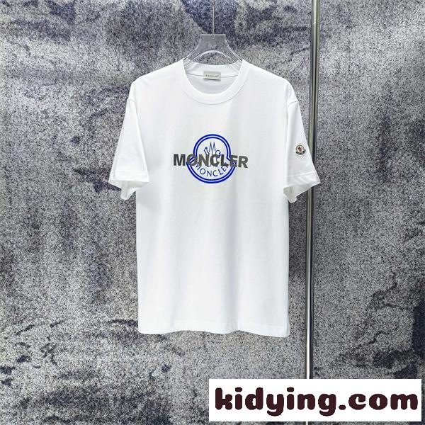 ダブルロゴ グラフィックモチーフ モード感 MONCLER モンクレール コピー 半袖Tシャツ おしゃれウェア-3