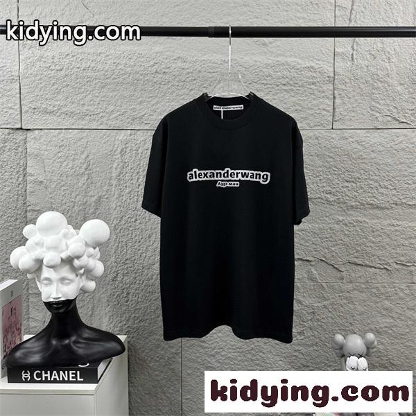 半袖Tシャツ プリント 清潔感 シンプル アレキサンダーワン コピー Alexander wang ベーシック 2026新作-1