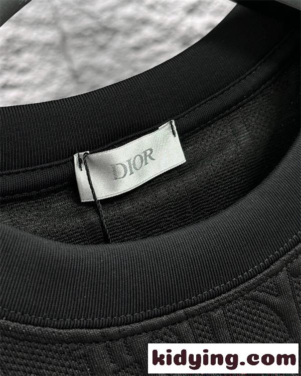 セットアップ 半袖トップス DIOR ショートパンツ ジャガード柄 総柄デザイン モード ディオール コピー-4