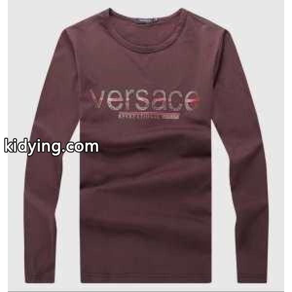 個性的なデザ ヴェルサーチ 長袖Tシャツ 柔らかい手触り 4色可選_ヴェルサーチ VERSACE_ブランド コピー 激安(日本最大級)-0