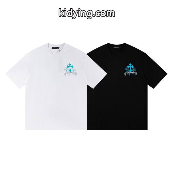 男女兼用 2色可選 春夏の流行をチェック この夏最高に人気ブランド クロムハーツ CHROME HEARTS 半袖Tシャツブランド コピー 激安(日本最大級)-0