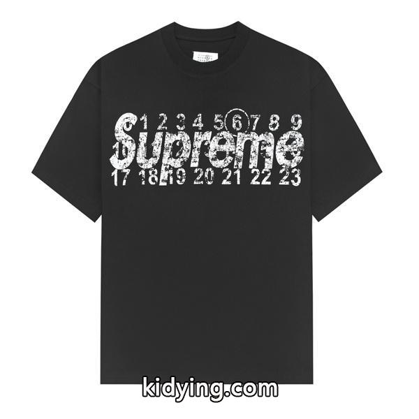 強い魅力を感じる一枚 Supreme  ✘  MM6 Maison Margiela  シュプリーム 半袖Tシャツ コピー 激安(日本最大級)-0