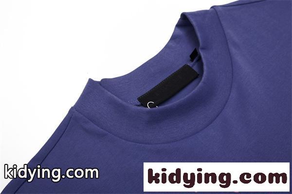 ESSENTIALS 半袖Tシャツ カーキ プリント エッセンシャルズ 偽物 シンプル カジュアル ストリート トレンド-6