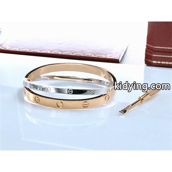 存在感 スクリューモチーフ 立体 モダン ブレスレット Cartier カルティエ コピー-4