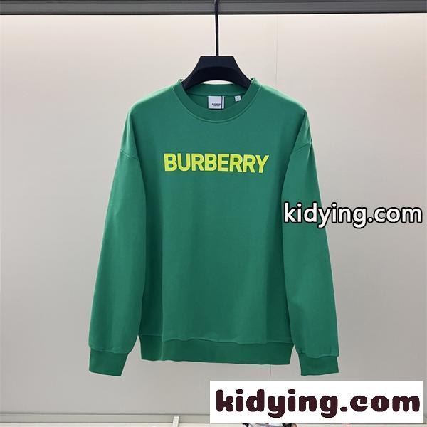 BURBERRY バーバリー コピー プリント トレーナー 厚手生地 ストリート 2026新作-0