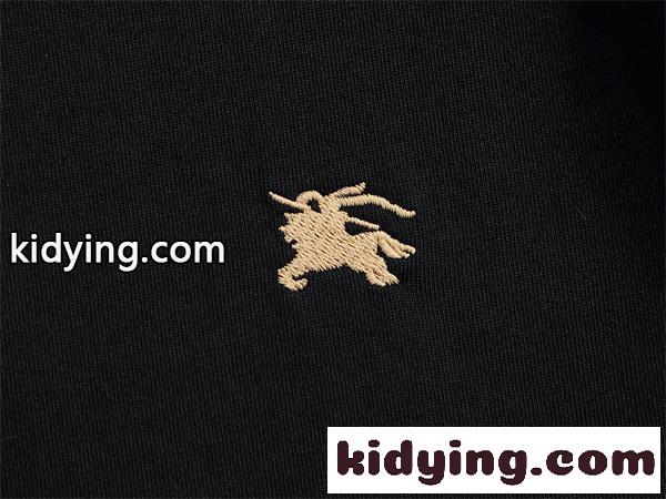 アーバンTシャツ チェックディテール入り ワンポイントデザイン BURBERRY バーバリー コピー Tシャツ 都会的ベーシック-4