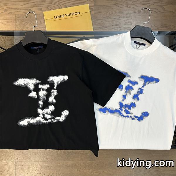 多色可選 まだまだ人気継続中 半袖Tシャツ ラフさとおしゃれを両立 ルイ ヴィトン LOUIS VUITTON__ブランド コピー 激安(日本最大級)-0