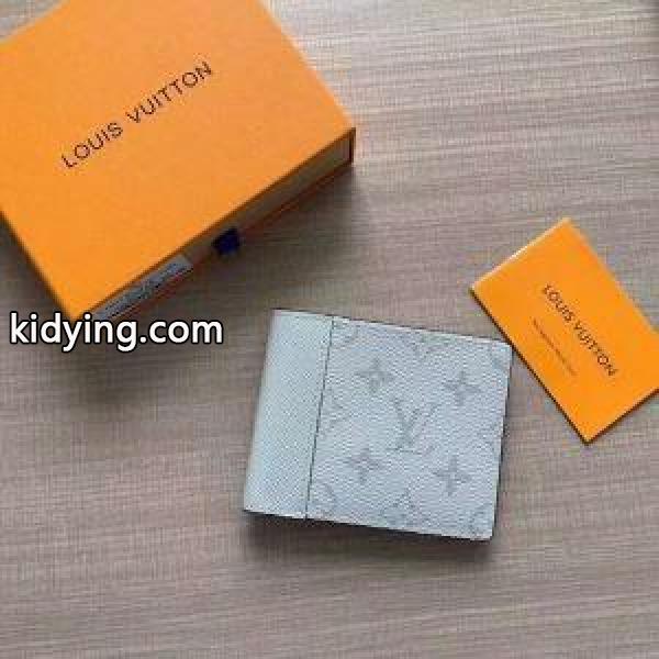 Louis Vuitton ルイヴィトン 財布 メンズ 大容量 スーパーコピー 日常 ファッション ホワイト ダークブルー 最低価格 品質保証-1