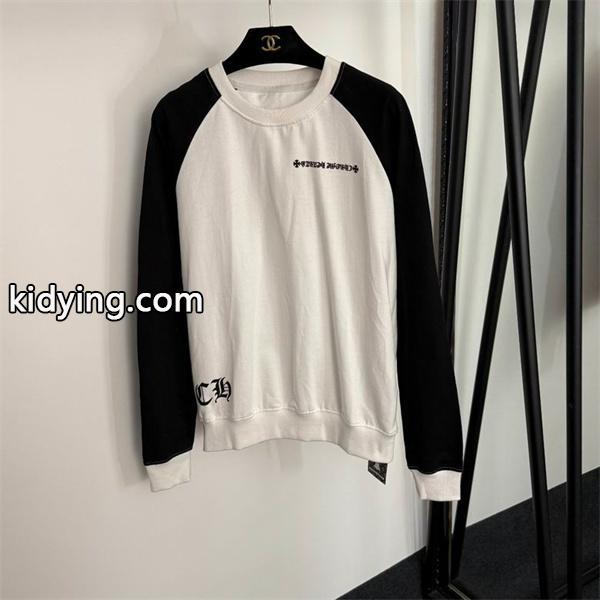 2025秋冬 エレガント ロゴラインが映える 快適 クロムハーツ コピー CHROME HEARTS 長袖tシャツ-0