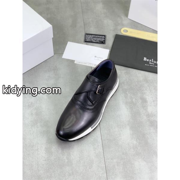 Berluti ベルルッティ コピー 快適仕様 レザースニーカー 2026新作 話題沸騰 軽量-2