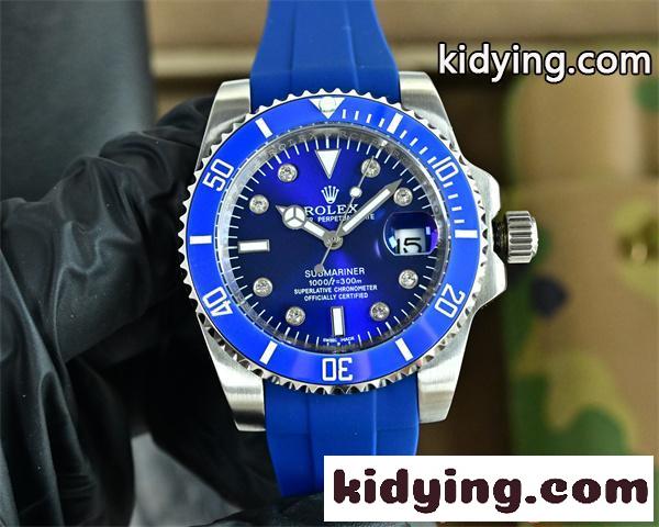 腕時計 メンズ ダイバー風 ブルーダイヤル 40mm 防水 ROLEX カジュアル ロレックス スーパーコピー-8