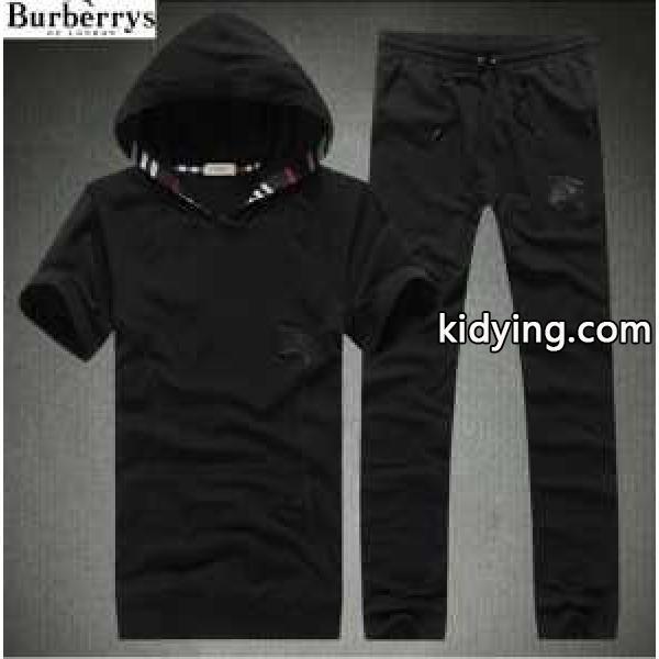 人気激売れ新作 2014春夏新作 BURBERRY バーバリー 半袖Tシャツ セットアップ上下  套装_半袖Tシャツ_メンズファッション_スーパーコピーブランド激安通販 専門店-0
