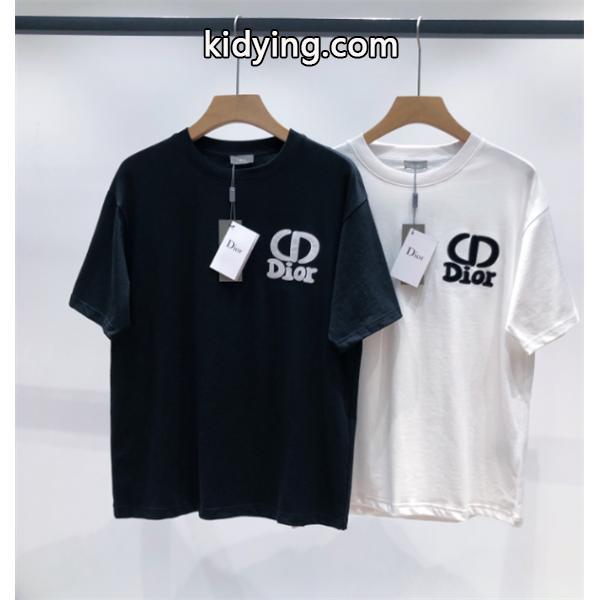 激安価額の最新 DIOR AND KENNY SCHARF ディオール Tシャツ オーバーサイズ 遊び心溢れるプリント-0