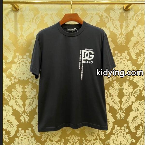 ドルチェ&ガッバーナ Dolce&Gabbana 海外最新モデル新年度人気入荷 半袖Tシャツ 2色可選__ブランド コピー 激安(日本最大級)-0