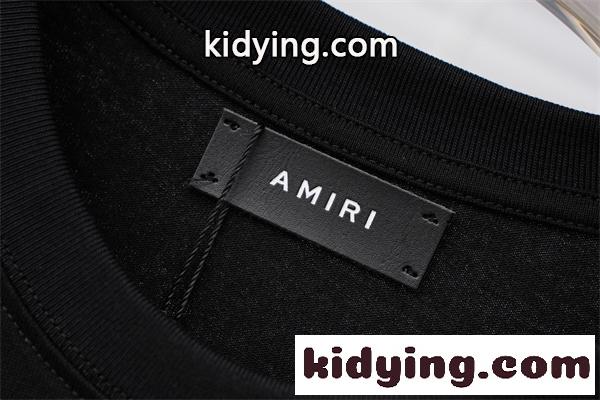 イーグルグラフィック ロゴプリント クルーネック アメリカンテイスト AMIRI アミリ コピー 半袖Tシャツ ストリートウェア-6