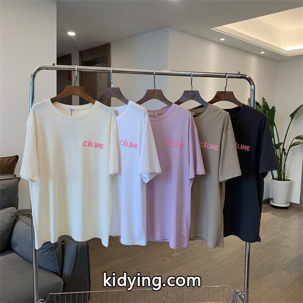 毎年流行り定番アイテムおすすめ CELINE セリーヌコピー 5色可選 半袖Tシャツ 高級感が漂う_半袖Tシャツ_メンズファッション_スーパーコピーブランド激安通販 専門店-0