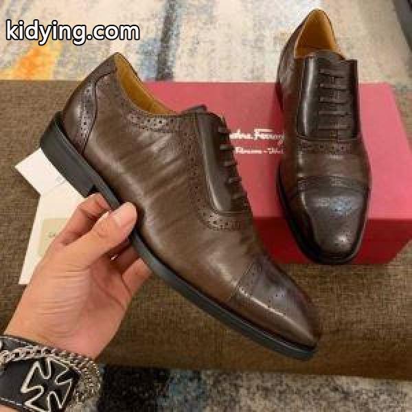 2色可選 春夏ファショントレンドアイテム サルヴァトーレ FERRAGAMO トレンドを追求した新作 ビジネスシューズ 2019春夏注目のブランドおすすめ_フェラガモ FERRAGAMO_ブランド コピー 激安(日本最大級)-1