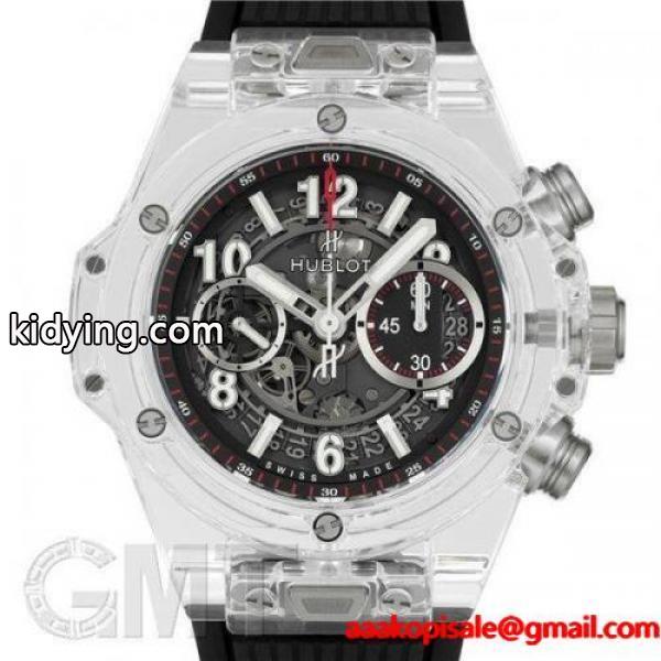 ウブロ ビッグバン ウニコ マジックサファイア 411JX1170RX【世界大人気】※ HUBLOT 【新品】【メンズ】 【腕時計】-0