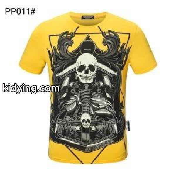 ビジネスシーンに大活躍 半袖Tシャツ 多色可選 ふんわりスタイルが最適フィリッププレイン PHILIPP PLEIN_フィリッププレイン PHILIPP PLEIN_ブランド コピー 激安(日本最大級)-3