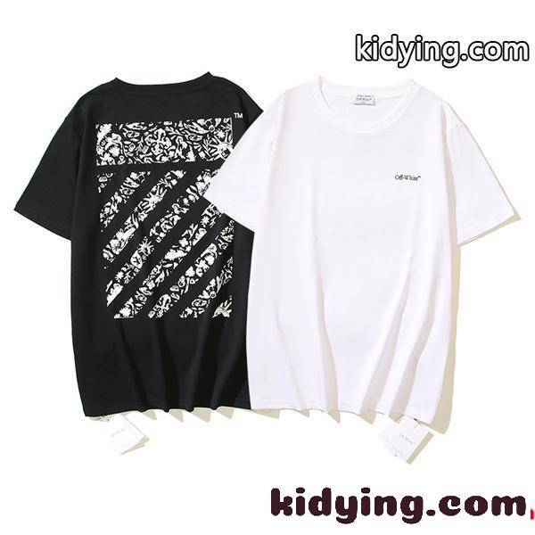 オフホワイト ファッション コピーOff-White驚きの破格値得価高品質綿100%インパクトｔシャツ合わせやすい-0