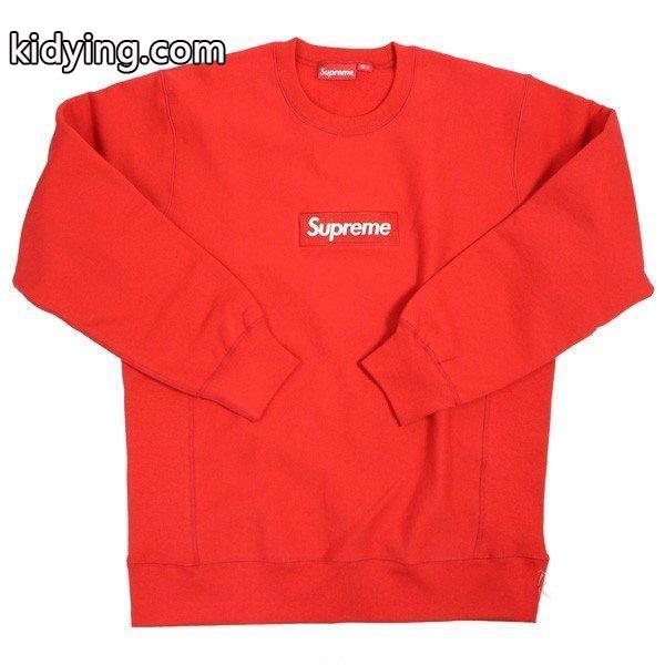 シュプリーム SUPREME 15AW Box Logo Crewneck BOXロゴクルーネックスウェット 赤 新品 21ss 通販 ショッピング-0