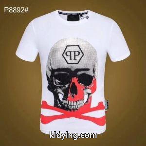 新春セールアイテム 人気沸騰中!おしゃれ新品 PHILIPP PLEIN フィリッププレイン 半袖Tシャツ 2色可選_フィリッププレイン PHILIPP PLEIN_ブランド コピー 激安(日本最大級)-1