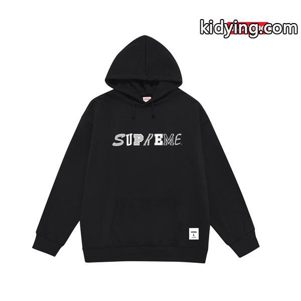秋冬コーデ 快適 ブラック おすすめ SUPREME シュプリーム スーパーコピー パーカー-0