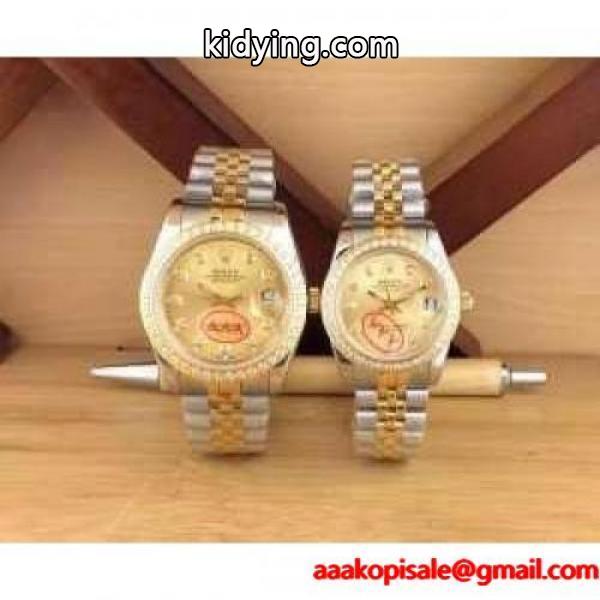 人気商品登場 2016 ロレックス ROLEX 輸入クオーツムーブメント 恋人腕時計 6色可選_ロレックス ROLEX_ブランド コピー 激安(日本最大級)-0