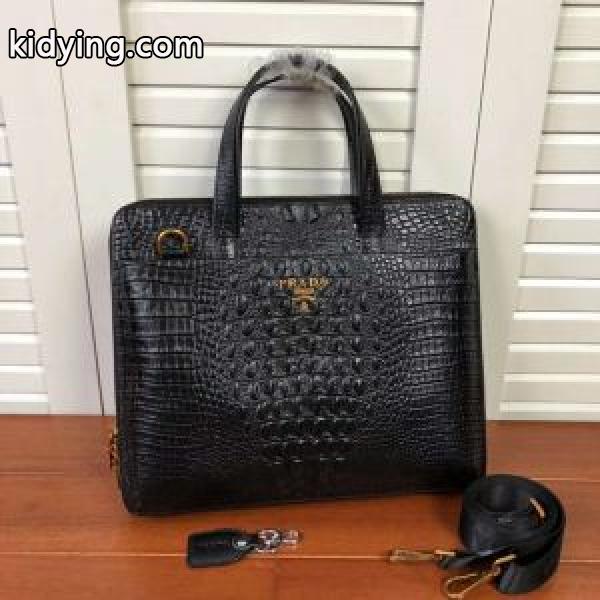 手持ち&ショルダー掛け定番品質保証 プラダ2018年秋冬入荷 PRADA 個性的なモデル_プラダ メンズバッグ_バッグ メンズ_スーパーコピーブランド激安通販 専門店-0