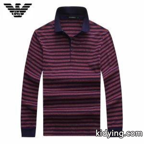 人気沸騰アイテム長袖Tシャツ 2018秋冬新作コレクション アルマーニ ARMANI 人気高いアイテム 2色可選_アルマーニ ARMANI_ブランド コピー 激安(日本最大級)-0