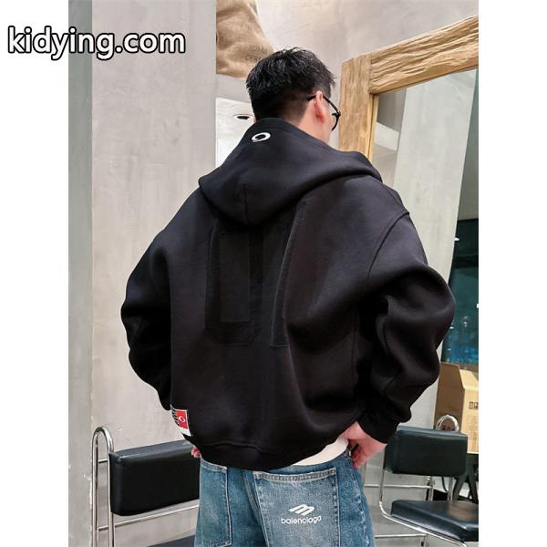 人気お洒落☆バレンシアガジップアップコピー激安通販BALENCIAGA 秋冬新作ブラック-1