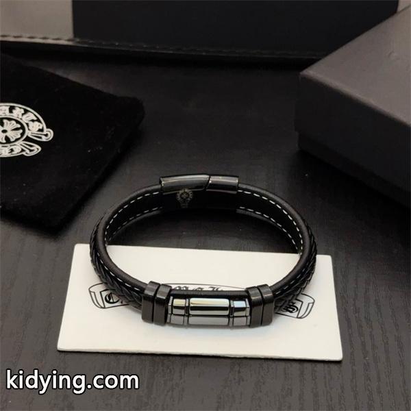 CHROME HEARTS クロムハーツ コピー 2026新作 上質 レザー ブレスレット 注目 トレンド-6