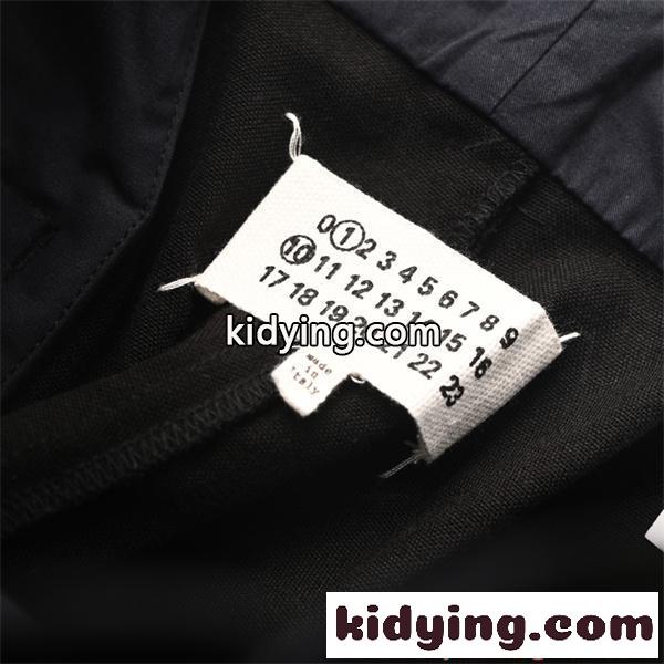 人気急上昇 ブラック ナンバーグラフィック ペアスタイル Maison Margiela メゾン マルジェラ スーパーコピー 半袖Tシャツ-4