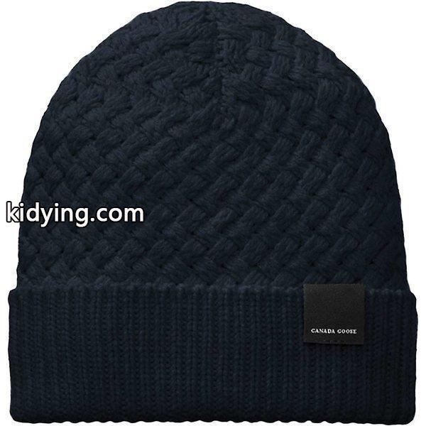 カナダグース 帽子 アクセサリー レディース Canada Goose Womens Basket Stitch Toque Beanie Navy :31-nv9o5tkpfd-0e9e:asty-shop2 - 通販ショッピング-0