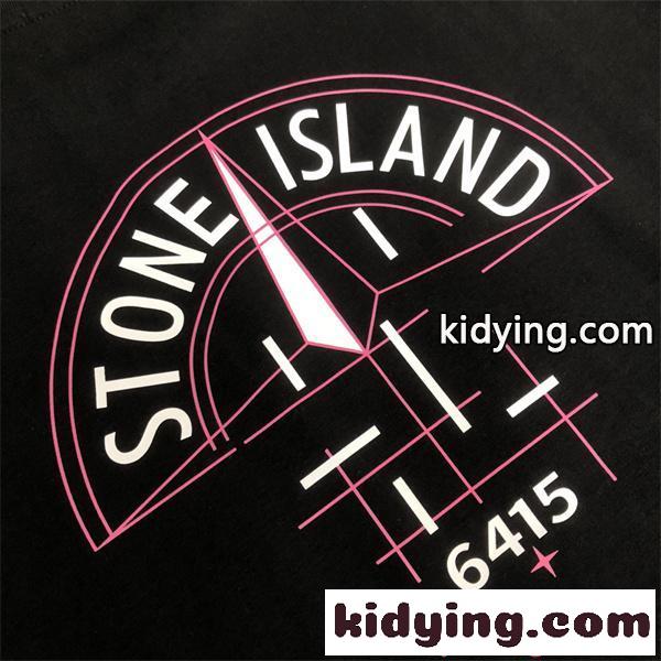 半袖Tシャツ 刺繍 ストーンアイランド コピー ワンポイント設計 STONE ISLAND ミニマルスタイル 万能コーデ-6