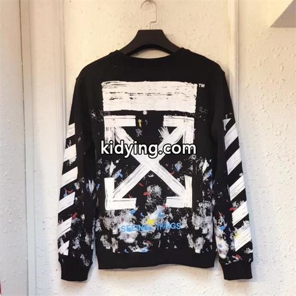 Off-White オフホワイト コピー 存在感際立つ 2026新作 プリント スウェット おすすめ-1