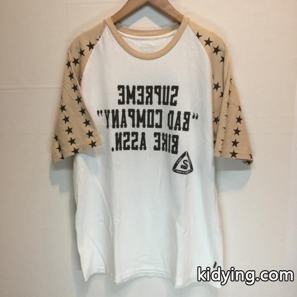 シュプリーム 半袖 ナンバリング Tシャツ ラグラン 星柄 スター 2018041708 白 / ホワイト Supreme :70157077:ドンドンダウンYahoo!店 - 通販ショッピング-0