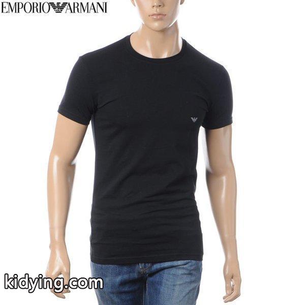 エンポリオアルマーニ EMPORIO ARMANI UNDERWEAR クルーネックTシャツ メンズ 半袖 111035 7P745 ブラック :17110301103:BRAVAS - 通販ショッピング-0