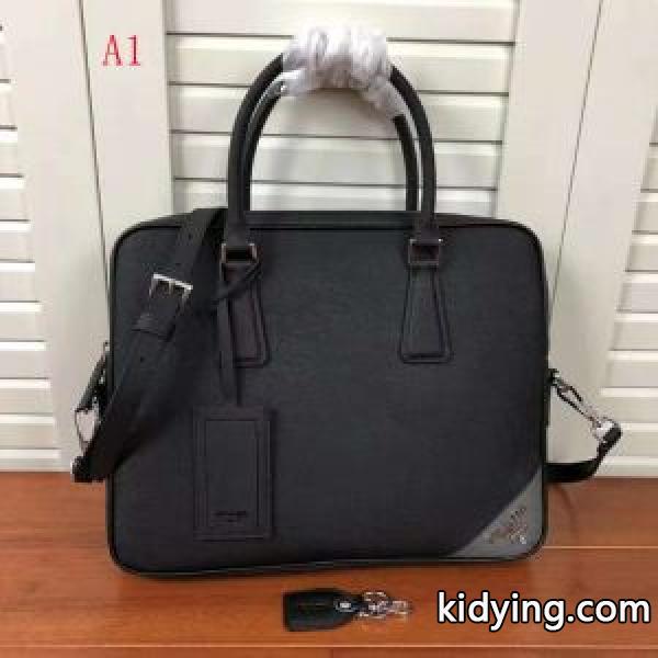 手持ち&ショルダー掛け プラダ多色可選 圧倒的人気新着 PRADA 2018秋冬の定番新品到来!_プラダ メンズバッグ_バッグ メンズ_スーパーコピーブランド激安通販 専門店-0