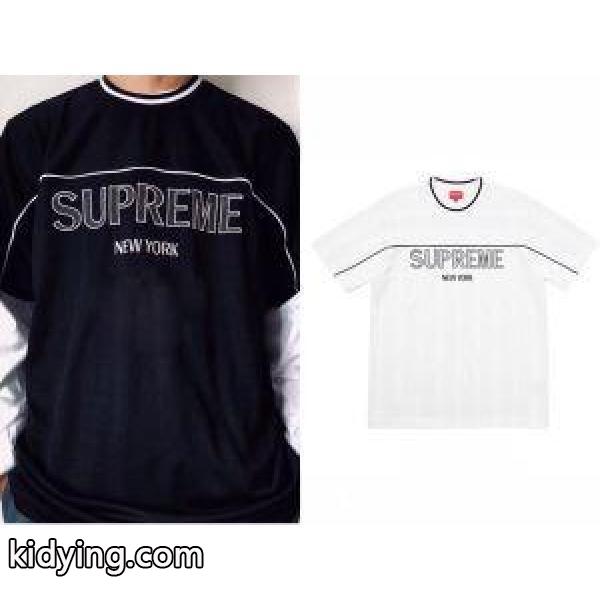 SupremeシュプリームコピーArch S/S TopアーチロゴTee2018春夏季超人気メンズクルーネック半袖Tシャツ-0